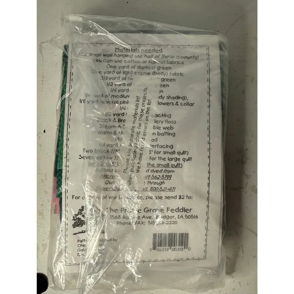 Prairie Grove Peddler My Bunny Quilt Kit #319 Easter Nursery